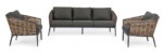 Bizzotto - SET3 SALOTTO C-C MARIBELA ANTRACITE YK13 - immagine 4
