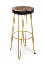 Bizzotto - SGABELLO BAR RAKEL ORO