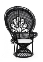 Bizzotto - POLTRONA C-C PEACOCK NERO