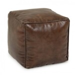 Bizzotto - POUF MENDEZ MARRONE 40X40