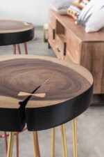 Bizzotto - SGABELLO BAR RAKEL ORO - immagine 5