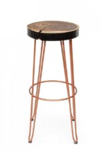 Bizzotto - SGABELLO BAR RAKEL RAME - immagine 3