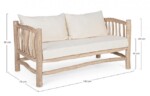 Bizzotto - DIVANO C-C SAHEL NATURALE - immagine 2