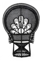 Bizzotto - POLTRONA C-C PEACOCK NERO - immagine 4