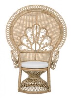 Bizzotto - POLTRONA C-C PEACOCK NATURALE - immagine 3