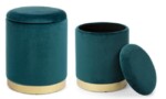 Bizzotto - SET2 POUF CONTENITORE POLINA NAVYUS - immagine 3