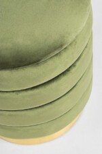 Bizzotto - SET2 POUF CONTENITORE DARINA OLIVE - immagine 3
