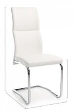 Bizzotto - SEDIA THELMA BIANCO - immagine 2