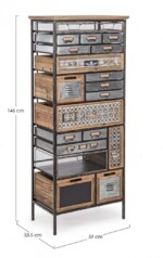 Bizzotto - CASSETTIERA 19C OFFICINA - immagine 2