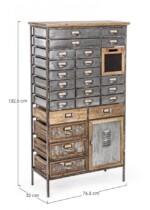 Bizzotto - CASSETTIERA 25C-1A OFFICINA - immagine 2