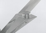 Bizzotto - TAVOLO MAY RETT GAMBA ACCIAIO 160X90 - immagine 5