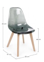 Bizzotto - SEDIA EASY FUME' - immagine 2