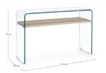 Bizzotto - CONSOLLE 2P LINE KENYA RETT 110X35 - immagine 2
