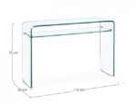 Bizzotto - CONSOLLE 2P IRIDE RETT VT 110X35 - immagine 2