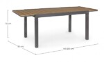 Yes - TAVOLO ALL.ELIAS 140-200X90 ANTRAC.SJ61 - immagine 2