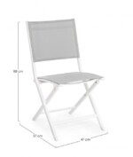 Yes - SEDIA PIEGH. ELIN BIANCO LH30 - immagine 2