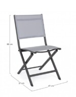 Yes - SEDIA PIEGH. ELIN ANTRACITE LH32 - immagine 2