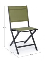 Yes - SEDIA PIEGH. ELIN ANTRACITE LH32-VERDE - immagine 2