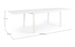 Bizzotto - TAVOLO ALL. PELAGIUS 135-270X90 BIA YK11 - immagine 3