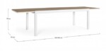 Yes - TAVOLO ALL.ELIAS 200-300X95 BIANCO SJ60 - immagine 3