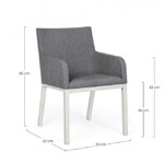 Bizzotto - SEDIA C-BR OWEN LUNAR - immagine 2