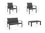 Yes - SET4 SALOTTO LAIKEN ANTRACITE YK13 - immagine 3