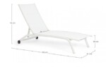 Yes - LETTINO C-RUOTE CLEOPAS BIANCO/BIAN ZH10 - immagine 2