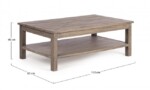 Bizzotto - TAVOLINO BRASILIA 110X65 - immagine 2