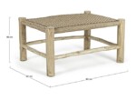 Bizzotto - TAVOLINO LAMPOK 80X60 - immagine 3