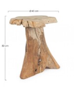 Bizzotto - TAVOLINO KAVIR 40X40 - immagine 2