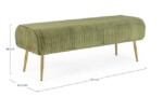 Bizzotto - PANCA 2P SELENA OLIVE - immagine 2