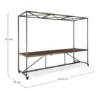 Bizzotto - TAVOLO ESPOSITORE C-TETTO 300X210H - immagine 2