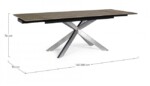 Bizzotto - TAVOLO ALL. ARZACHEL 160-240X90 - immagine 3