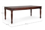 Bizzotto - TAVOLO JAIPUR 200X100 - immagine 2