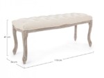 Bizzotto - PANCA MATHILDE NATURALE - immagine 2
