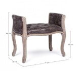 Bizzotto - PANCA SINGOLA DIVA DARK - immagine 2