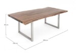 Homemotion - TAVOLO OSBERT 220X100 - immagine 2