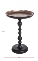 Homemotion - TAVOLINO TAHIR 41B D39 - immagine 2