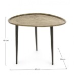 Homemotion - TAVOLINO KARIMA 55X60 - immagine 2