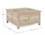 Bizzotto - TAVOLINO C-CONTENITORE MAYRA - immagine 2