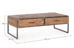 Homemotion - TAVOLINO 2C ELMER - immagine 2