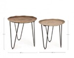Homemotion - SET2 TAVOLINO AMIRA X73 TO - immagine 2