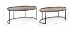 Homemotion - SET2 TAVOLINO AMIRA X26 OV - immagine 2