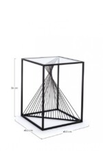 Bizzotto - TAVOLINO ESPIRAL 40X40 - immagine 2