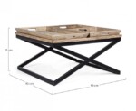 Bizzotto - TAVOLINO TRAY 90X90 - immagine 2