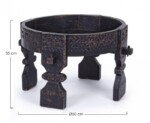 Bizzotto - TAVOLINO YASIR NERO D50 - immagine 2