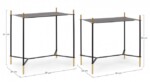 Bizzotto - SET2 TAVOLINO ANISHA RETT - immagine 2