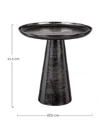 Bizzotto - TAVOLINO KULVIR NERO D35 - immagine 2