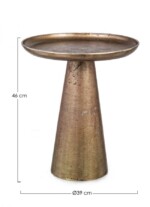 Bizzotto - TAVOLINO KULVIR BRASS D39 - immagine 2