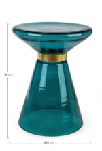 Bizzotto - TAVOLINO AZMIN VT PETROL D36 - immagine 2